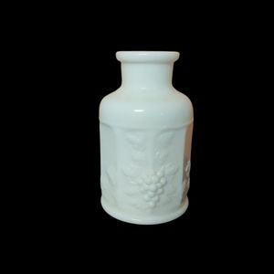 Westmoreland | White Paneled Grape Milk Glass